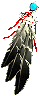 Fan feather from Silverhawk